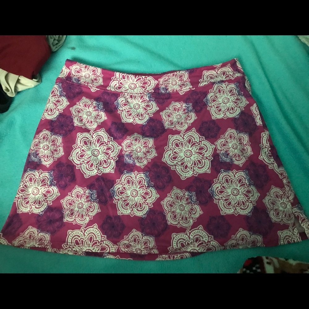 Flower Pink Skort